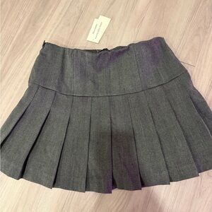 Abercrombie & Fitch Charcoal Mini Skirt